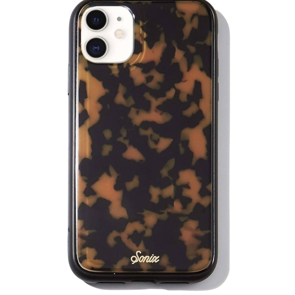Sonix Tortoise Shell Phone Case - Black and Brown